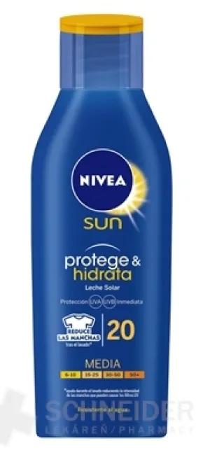 NIVEA SUN Feuchtigkeitslotion zum Bräunen OF20
