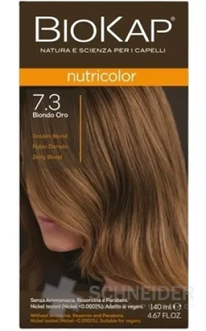 BIOKAP nutricolor Haarfarbe 7.3