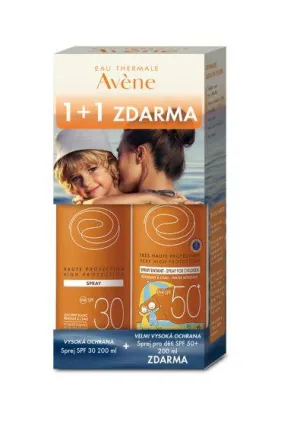 Avene Spray LSF 30 200 ml + Spray für Kinder LSF 50+ 200 ml