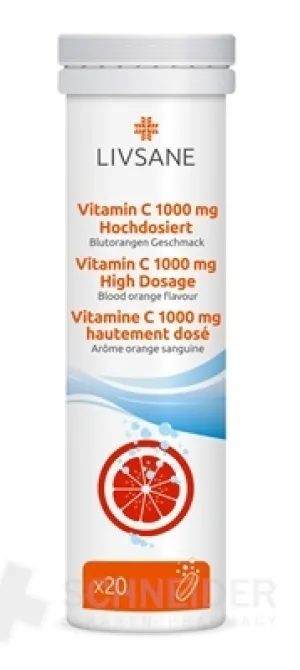 LIVSANE Vitamin C 1000 mg Hochdosiert