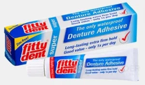 FITTYDENT super Fixierungscreme für Zahnersatz