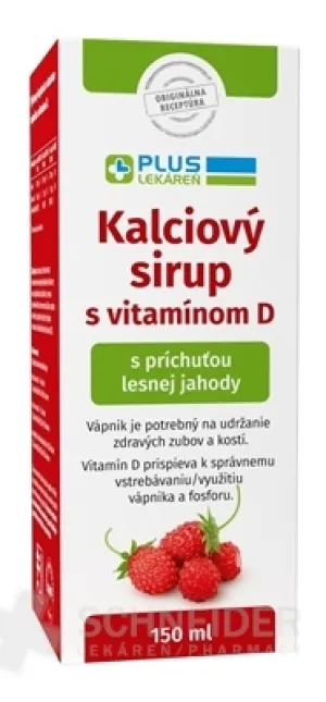PLUS APOTHEKE Calciumsirup mit Vitamin D