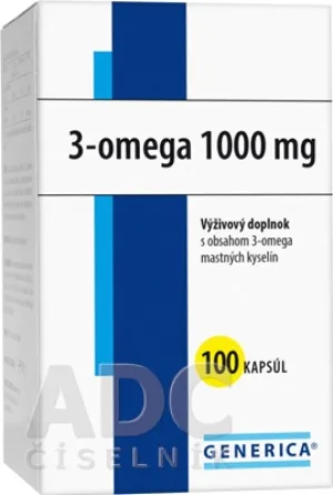 GENERISCHES 3-OMEGA 100CPS 1000MG