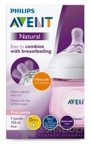AVENT FLASCHE Natur PP 125 ml