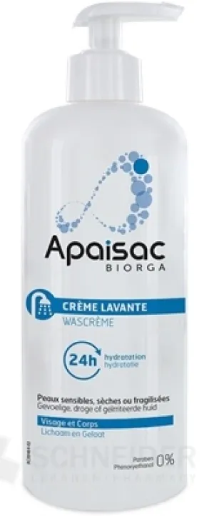 Apaisac BIORGA 24h feuchtigkeitsspendende Reinigungscreme