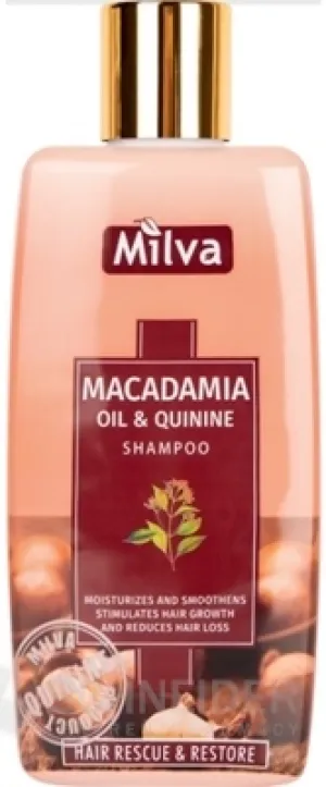Milva-Shampoo mit Macadamiaöl und Chinin