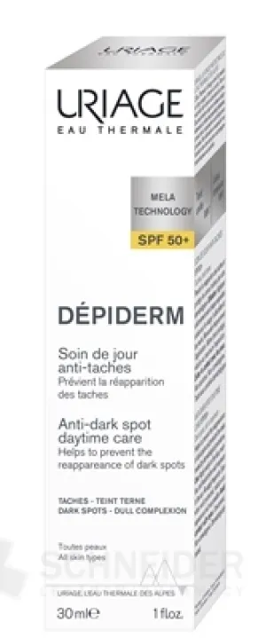URIAGE DEPIDERM Tagespflege gegen dunkle Flecken LSF50+