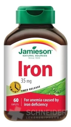 JAMIESON EISEN 35 mg NACHHALTIGE FREISETZUNG