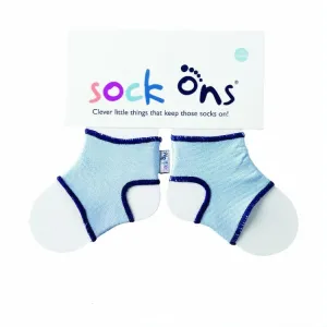 Sock Ons Überzüge für Kindersocken, Babyblau – Größe 6–12 Monate