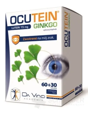 OCUTEIN GINKGO Lutein 15 mg - DA VINCI