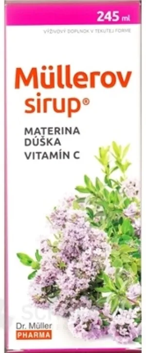 MÜLLERS SIRUP MIT MUTTERGETRÄNK UND VIT. C