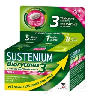 SUSTENIUM Biorytmus 3 Multivitamin FRAU