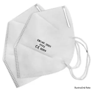 SCHUTZMASKE / ATEMSCHUTZ FFP2 OHNE VENTIL 2 Stück in einer Packung