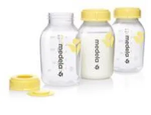MEDELA Set mit 3 Flaschen (150 ml) zur Milchaufbewahrung