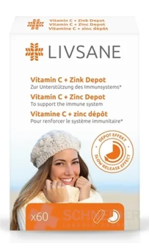 LIVSANE Vitamin C + Zink