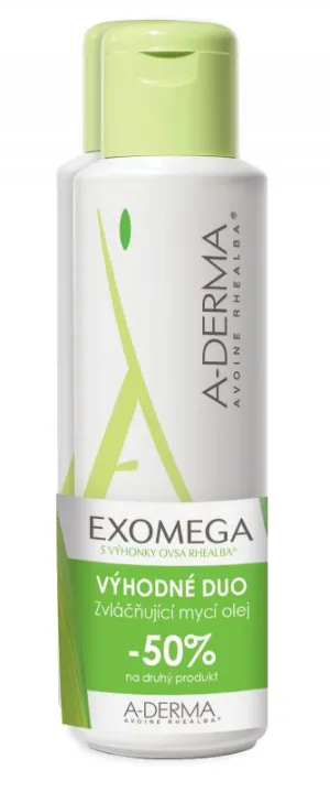 A-Derma Exomega erweichendes Waschöl 2x500 ml