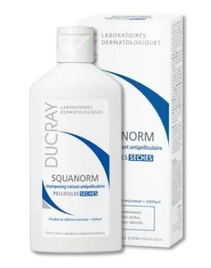 Squanorm-Shampoo gegen trockene Schuppen + Squanorm-Lösung mit Zink gegen Schuppen