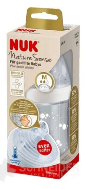 NUK Nature Sense FLASCHE mit Temperaturkontrolle