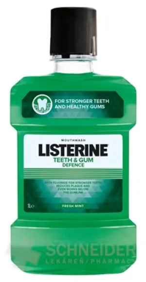 LISTERINE TEETH &amp; GUM DEFENCE Frische Minze