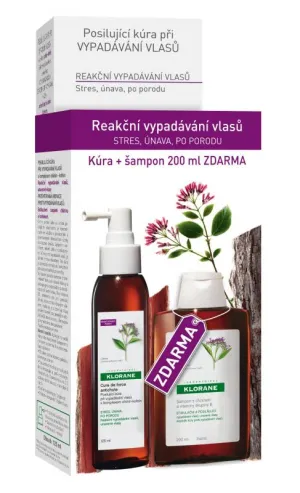 KLORANE Cure de Force + Klorane Chinin Shampoo