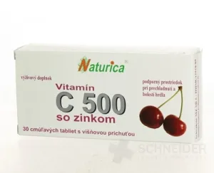 Naturica VITAMIN C 500 mg mit Zink