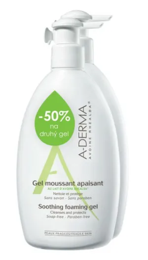 A-Derma Beruhigendes Schaumgel 2x500 ml