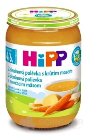 HiPP BIO Gemüsesuppe mit Putenfleisch