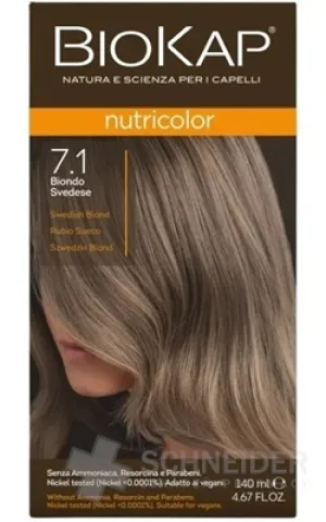 BIOKAP nutricolor Haarfarbe 7.1