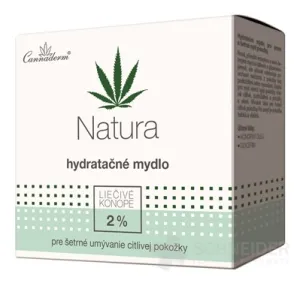 Cannaderm NATURA feuchtigkeitsspendende Seife