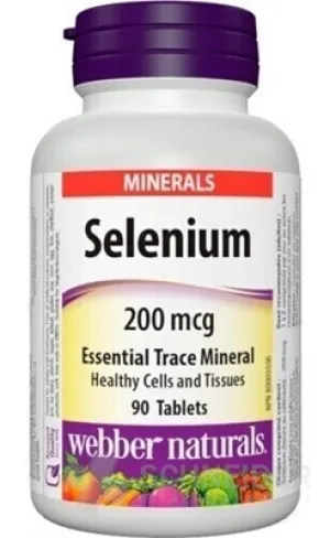 Webber Naturals Selen 200 µg