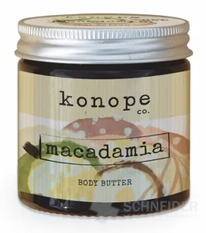 Hanf was. MACADAMIA-KÖRPERBUTTER