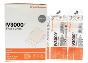 IV3000 Abdeckung zur Fixierung von Kathetern 1-Hand