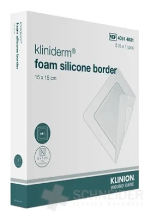Kliniderm-Schaum-Silikonrand