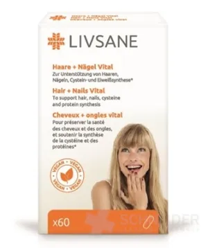 LIVSANE Unterstützung für gesunde Haare und Nägel