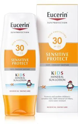 Eucerin Kinder-Sonnenschutzlotion mit schützenden Mikropigmenten LSF 30 150 ml