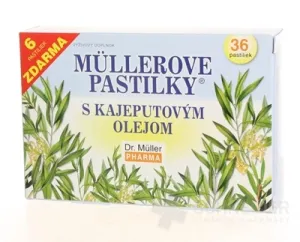 MÜLLER'S PASTILLEN MIT KAJEPUTÖL