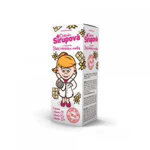DOKTORKA-SIRUP mit weißem Schokoladen- und Vanillegeschmack 100 ml