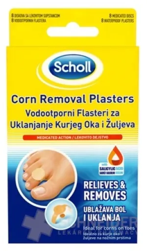 Scholl Hühneraugen-Entfernungspflaster