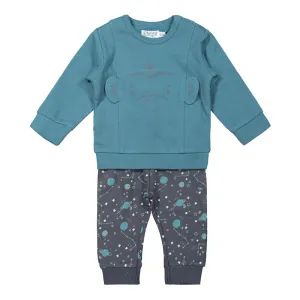 DIRKJE Set 2.d Sweatshirt + Hose Monkey Boy 74