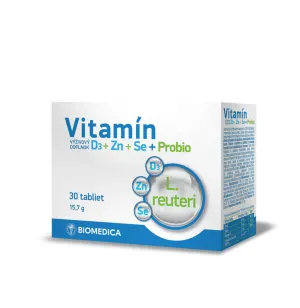 Vitamin D3 + Zn + Se + Probio 30tbl Biomedica