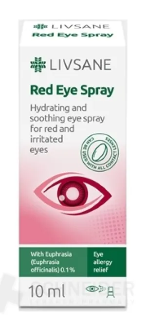 LIVSANE Augenspray Rote und gereizte Augen