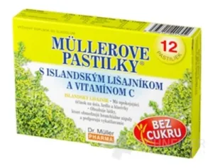 MÜLLERS PASTILLEN MIT INSEL. Flechten und Vit. C