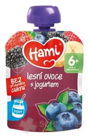 Hami-Fruchtbeutel Waldfrüchte mit Joghurt
