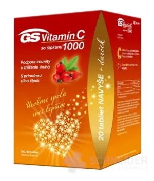 GS Vitamin C1000 + Pfeile Tabl. 100+20 Geschenk 2021