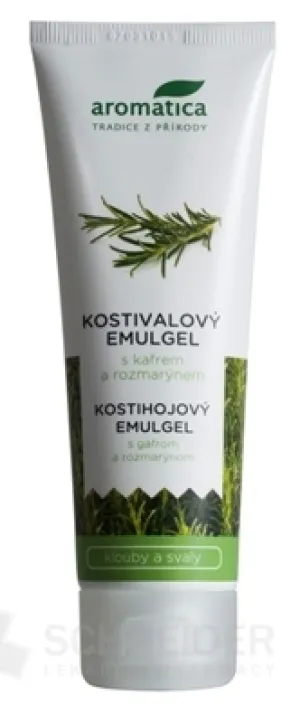 aromatica KOSTIHOJA EMULGEL mit Kampfer und Rosmarin.