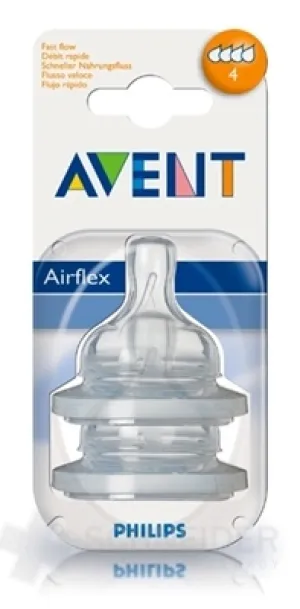 AVENT Schnuller für Flasche Klasik 4 Löcher
