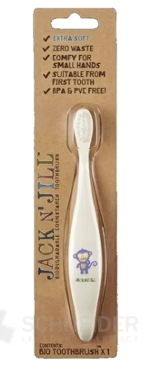 JACK N'JILL BIO Kinderzahnbürste AFFE