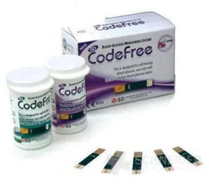 Teststreifen für Blutzuckermessgerät SD CodeFree