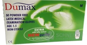 DUMAX HANDSCHUHE Latexuntersuchung