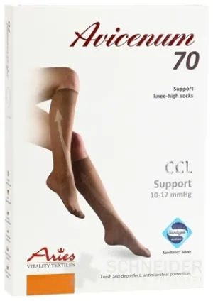 AVICENUM 70 Wadenstrümpfe (Kniestrümpfe)
